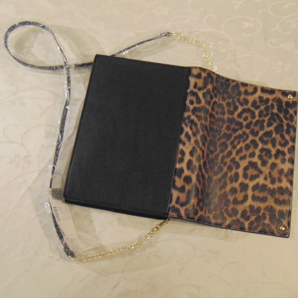 NWT Leopard Print cross body bag/purse - Picture 3 of 5